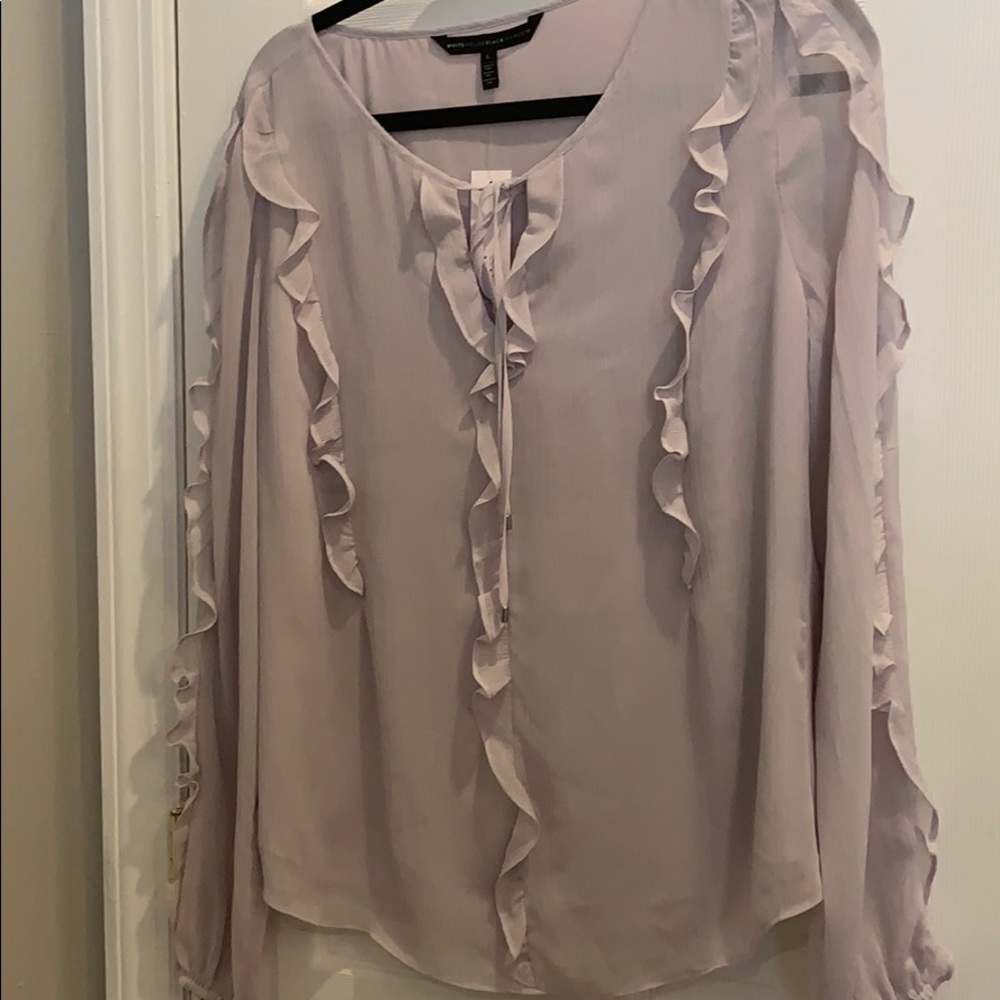 Purple blouse from White House black market